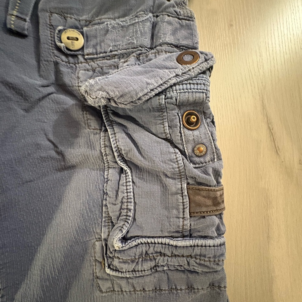 Y2K Jetlag Gray Cargo‎ Pants - Picture 4 of 14
